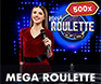 รูปตัวอย่าง Mega Roulette บนมือถือ