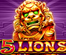 เกมสล็อต 5 Lions บนมือถือจาก Pragmatic Play