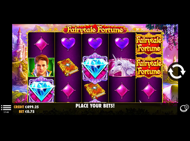 ตัวอย่างเกมสล็อต Fairytale Fortune
