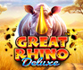 เกมสล็อต Great Rhino Deluxe บนมือถือจาก Pragmatic Play