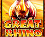 เกมสล็อต Great Rhino บนมือถือจาก Pragmatic Play