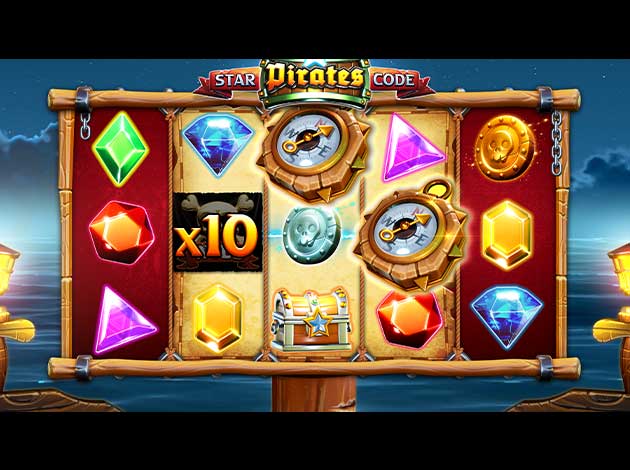 ตัวอย่างเกมสล็อต Star Pirates Code