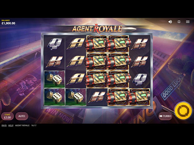 ตัวอย่างเกมสล็อต Agent Royale