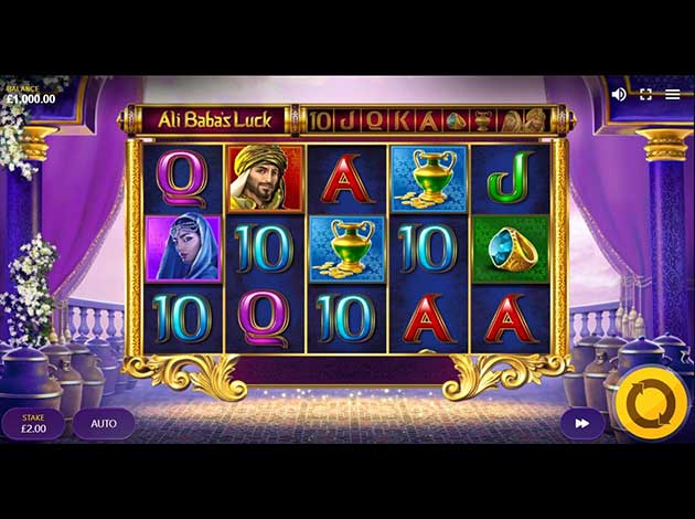 ตัวอย่างเกมสล็อต Ali Baba's Luck MegaWays