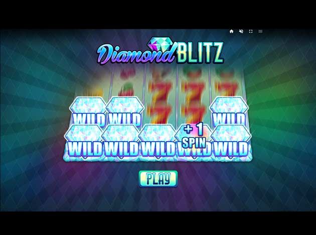 ตัวอย่างเกมสล็อต Diamond Blitz