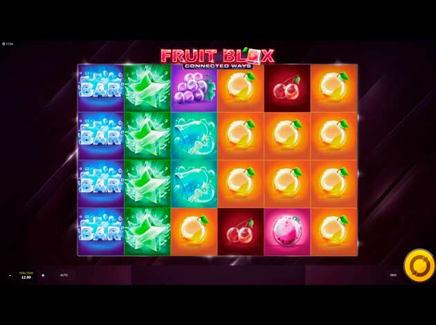 ตัวอย่างเกมสล็อต Fruit Blox
