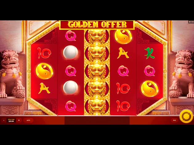 ตัวอย่างเกมสล็อต Golden Offer