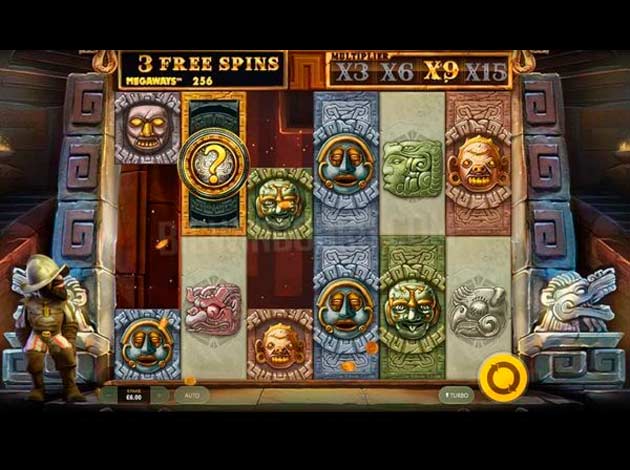 ตัวอย่างเกมสล็อต Gonzo's Quest MegaWays