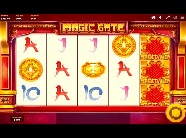 ตัวอย่างเกมสล็อต Magic Gate