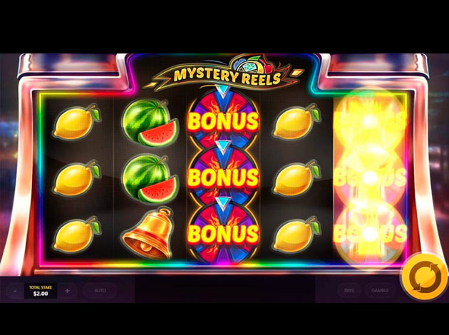 ตัวอย่างเกมสล็อต Mystery Reels