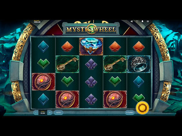 ตัวอย่างเกมสล็อต Mystic Wheel