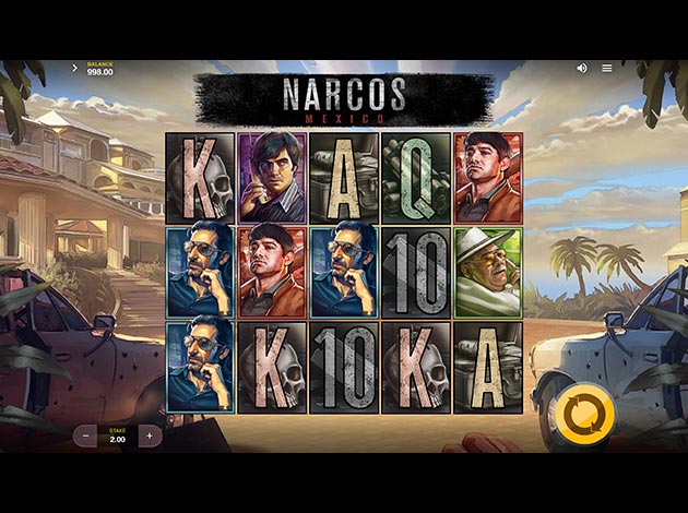 ตัวอย่างเกม Narcos Mexico