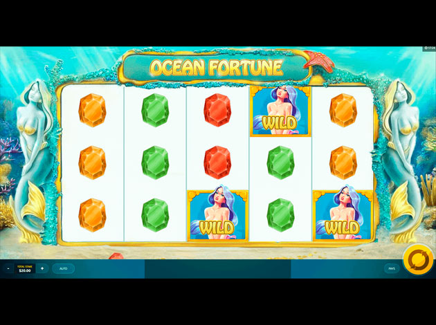 ตัวอย่างเกมสล็อต Ocean Fortune