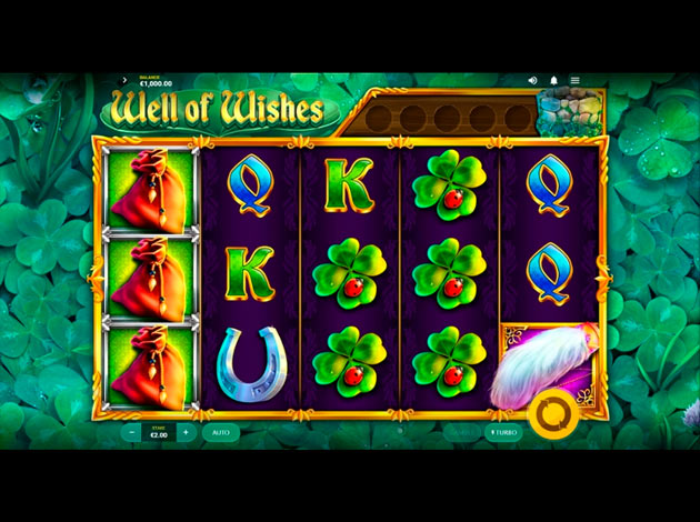 ตัวอย่างเกมสล็อต Well of Wishes