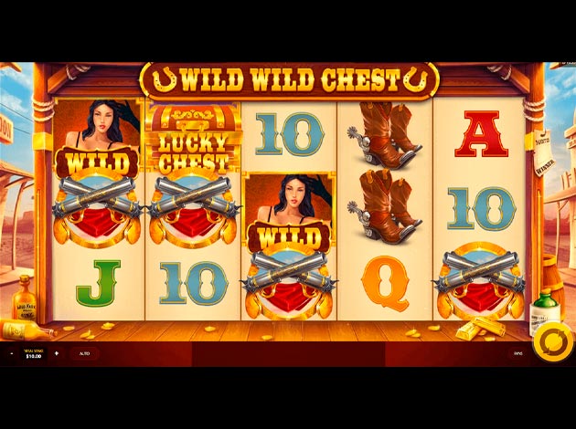 ตัวอย่างเกมสล็อต Wild Wild Chest