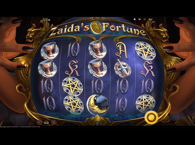 ตัวอย่างเกม Zaidas Fortune