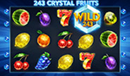 ตัวอย่างเกมสล็อต 243 Crystal Fruits
