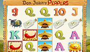ตัวอย่างเกมสล็อต Don Juan's Peppers