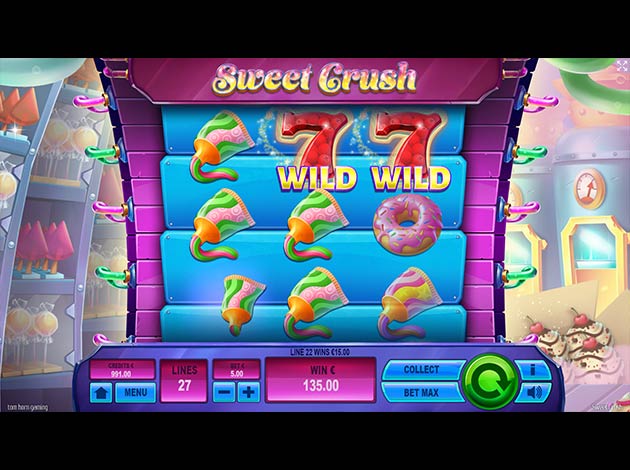 ตัวอย่างเกมสล็อต Sweet Crush