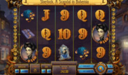 ตัวอย่างเกมสล็อต Sherlock: A Scandal In Bohemia
